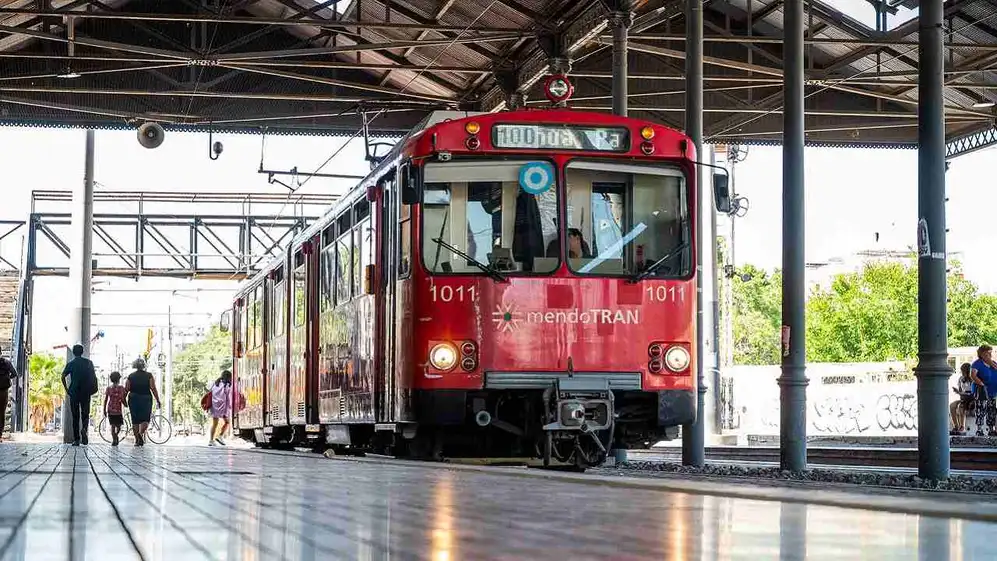 El Metrotranvía de Mendoza podrá utilizar las vías ferroviarias de la Nación