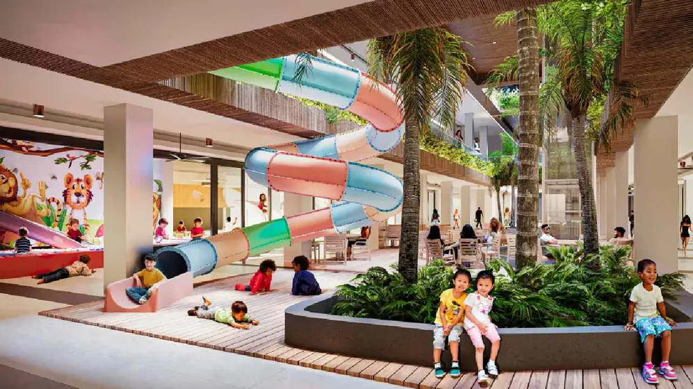 Para los más chicos, el shopping ofrecerá un espacio de juegos interactivos