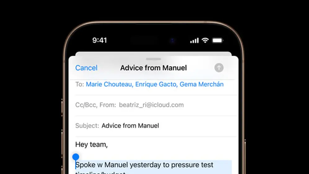 La inteligencia artificial de Apple llegará en forma paulatina al iPhone 16 Pro Max.
