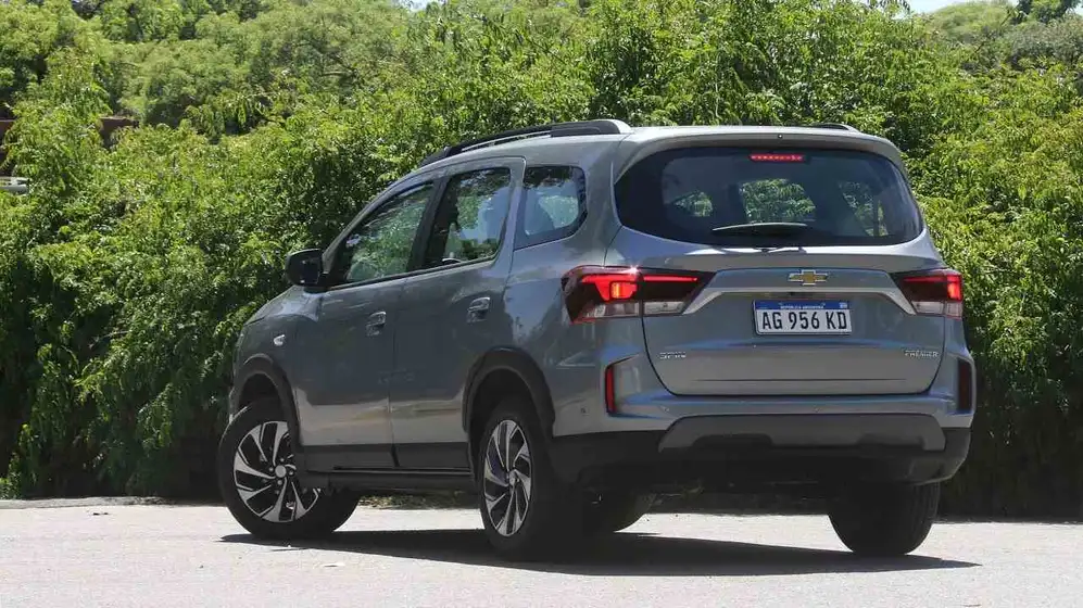 El nuevo Chevrolet Spin tiene espacio para 7 personas.