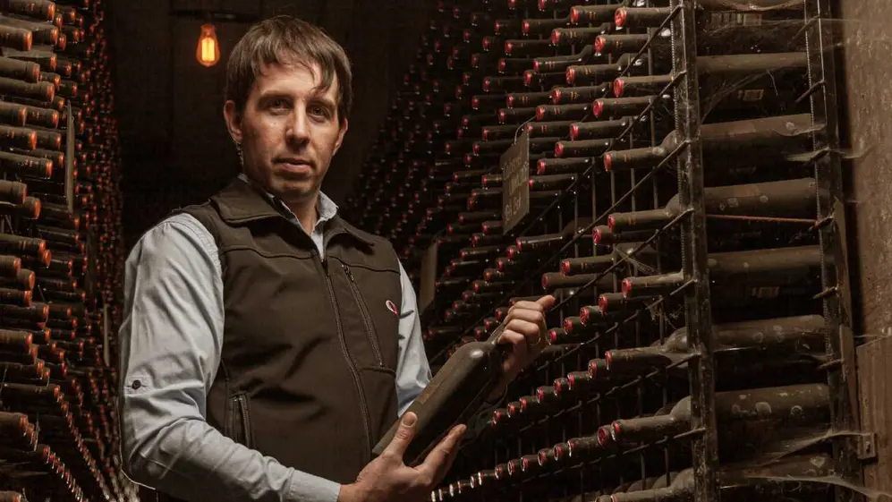Juan Pablo Solís, enólogo de Bodega Kaiken