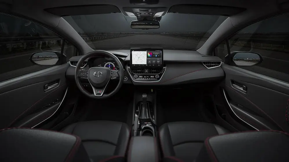 Toda la gama del Corolla tiene una nueva central multimedia de 10 pulgadas.