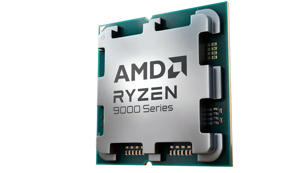 AMD presentó en el CES 2025 sus nuevos procesadores Ryzen.