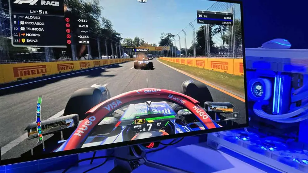 Las nuevas placas de video fueron probadas en juegos en el CES 2025.