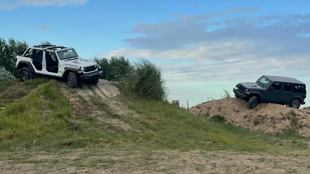 Jeep presentó el nuevo Wrangler en medio de un gran show.
