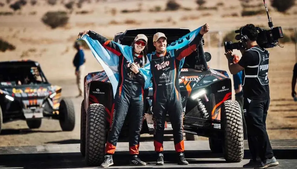 Nicolás y Valentina ganaron el Rally Dakar 2025.