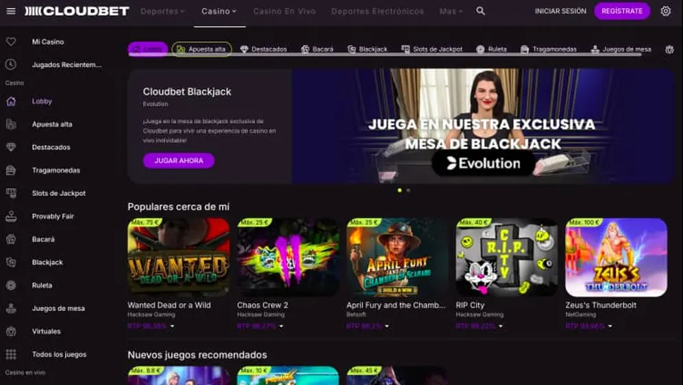 Cloudbet.
