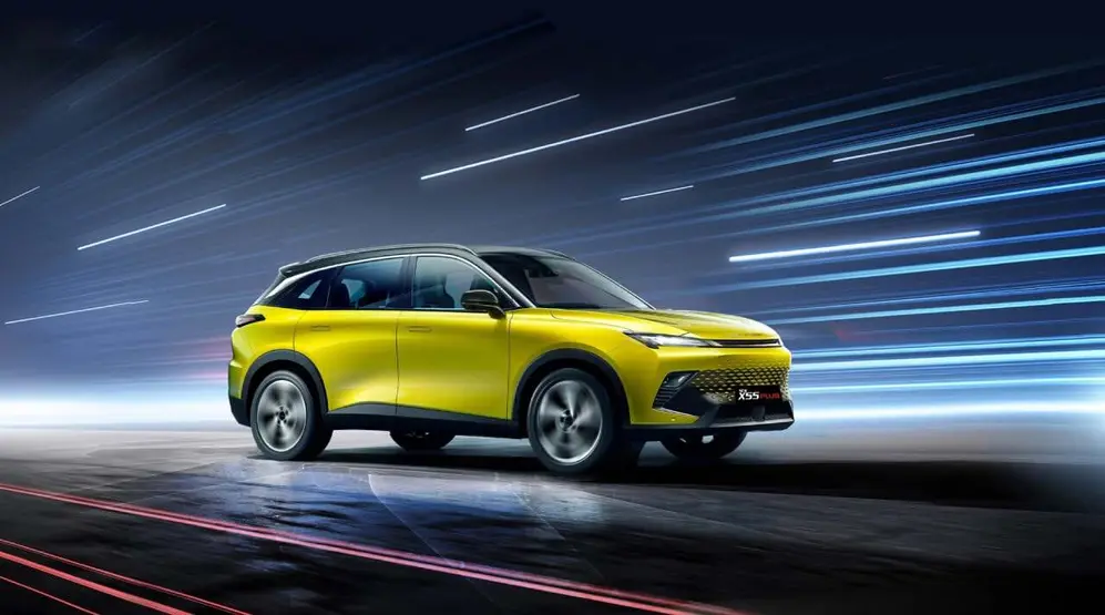 El Baic X55 es uno de los modelos más vendidos del país de las marcas chinas.