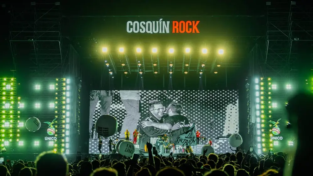 Fernet Branca contribuye al éxito del Cosquín Rock desde hace 25 años.