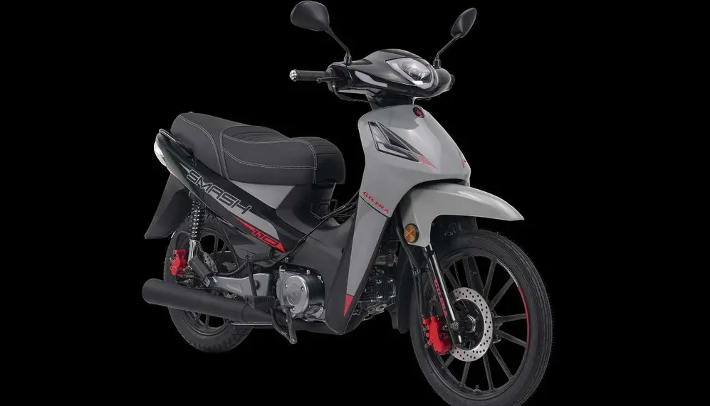 Gilera con su moto quedó en el primer puesto en ventas.