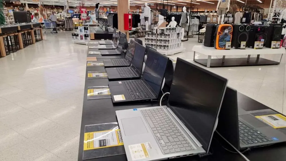 En el Coto de Mar del Plata hay una amplia variedad de computadoras, con promociones y descuentos