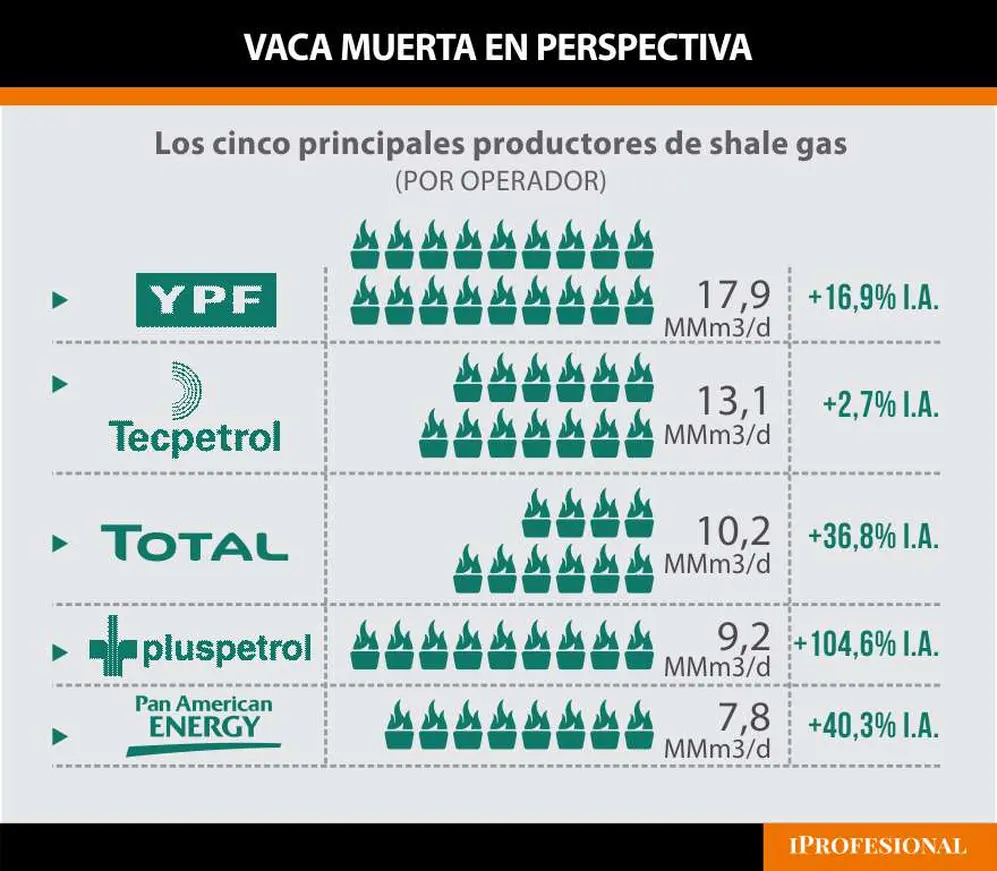 Los cinco principales
