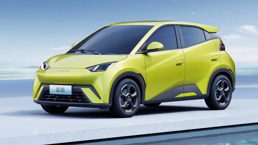El auto más barato de BYD es el Dolphin, un city car.