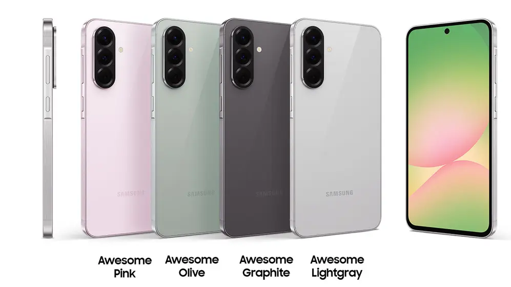 Colores de los nuevos Samsung Galaxy A.