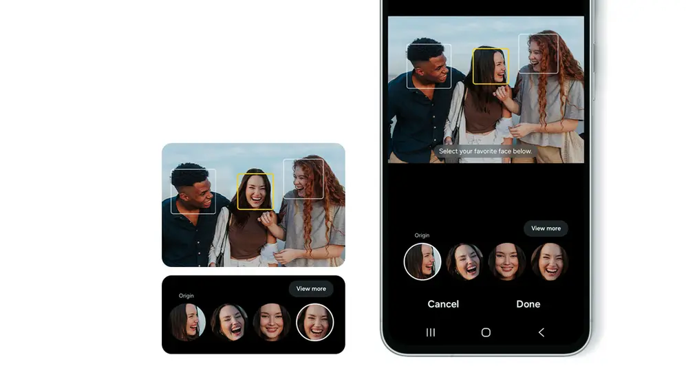 Los nuevos Samsung Galaxy A suman herramientas de edición de fotos y videos. 