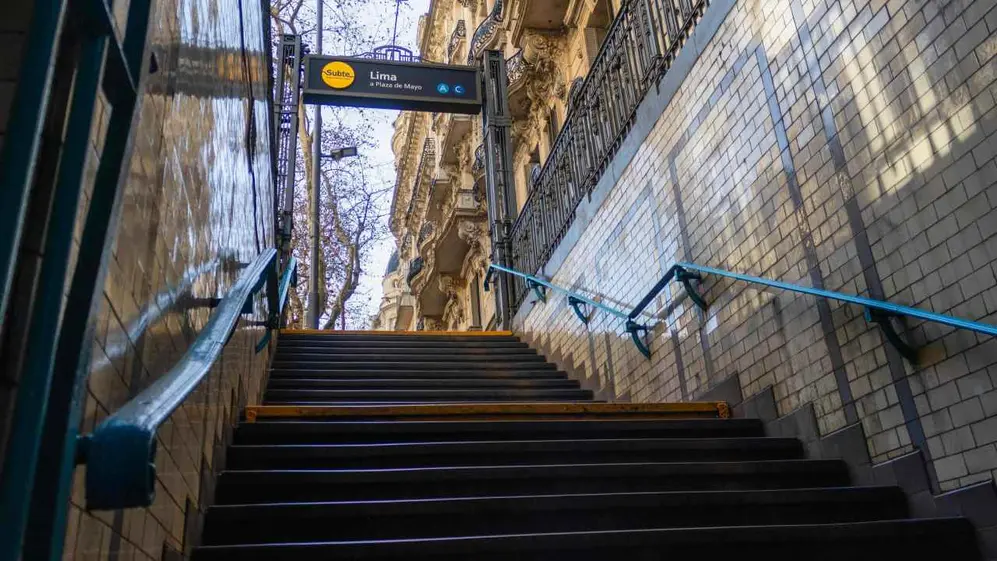 La estación Lima de la línea A de subte ya está disponible nuevamente
