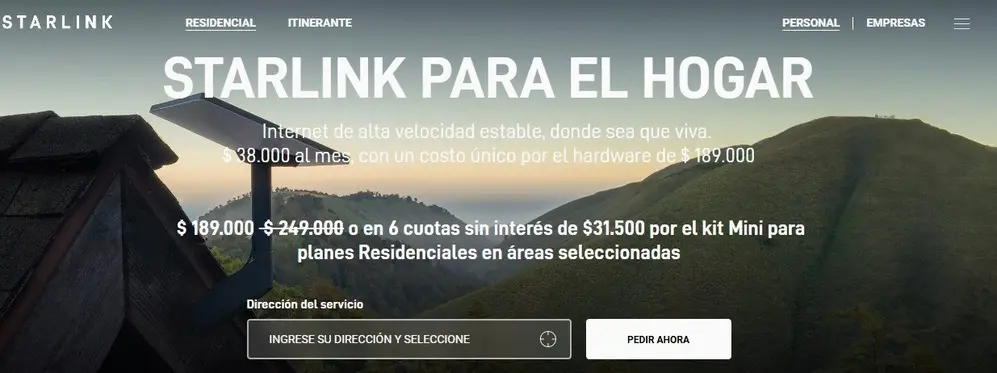 Starlink más barato: el sitio oficial vende el kit de internet satelital en cuotas sin interés
