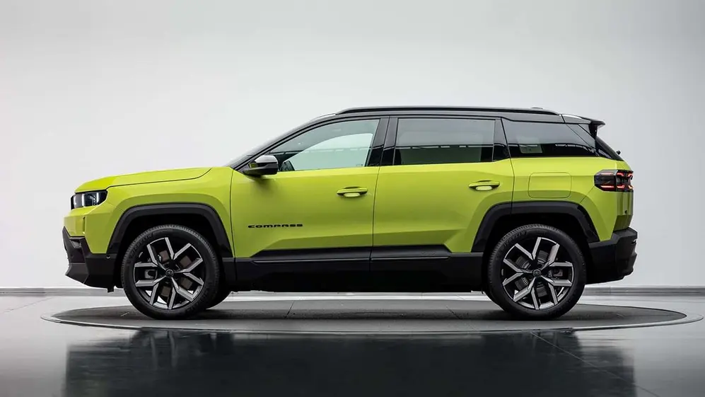 El nuevo Compass estrena llantas y nuevo diseño con líneas más rectas.