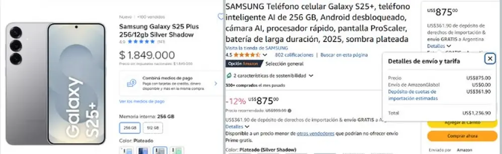 Pese a los descuentos por Hot Sale, algunos celulares son más baratos en Amazon que en Mercado Libre
