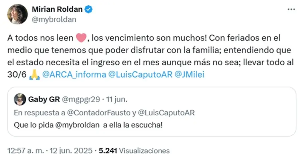 Ganancias y Bienes Personales: contadores le piden a Caputo prórroga hasta el 30 de junio