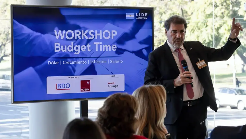 Claudio Zuchovicki, Presidente de LIDE Economía