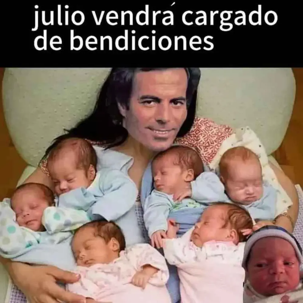 Meme Julio Iglesias 