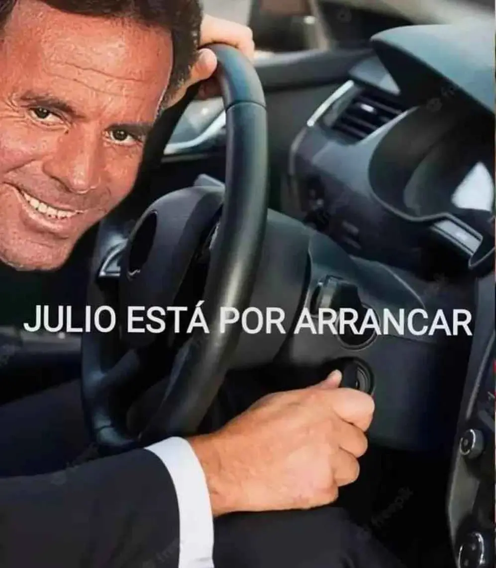 Meme Julio Iglesias 