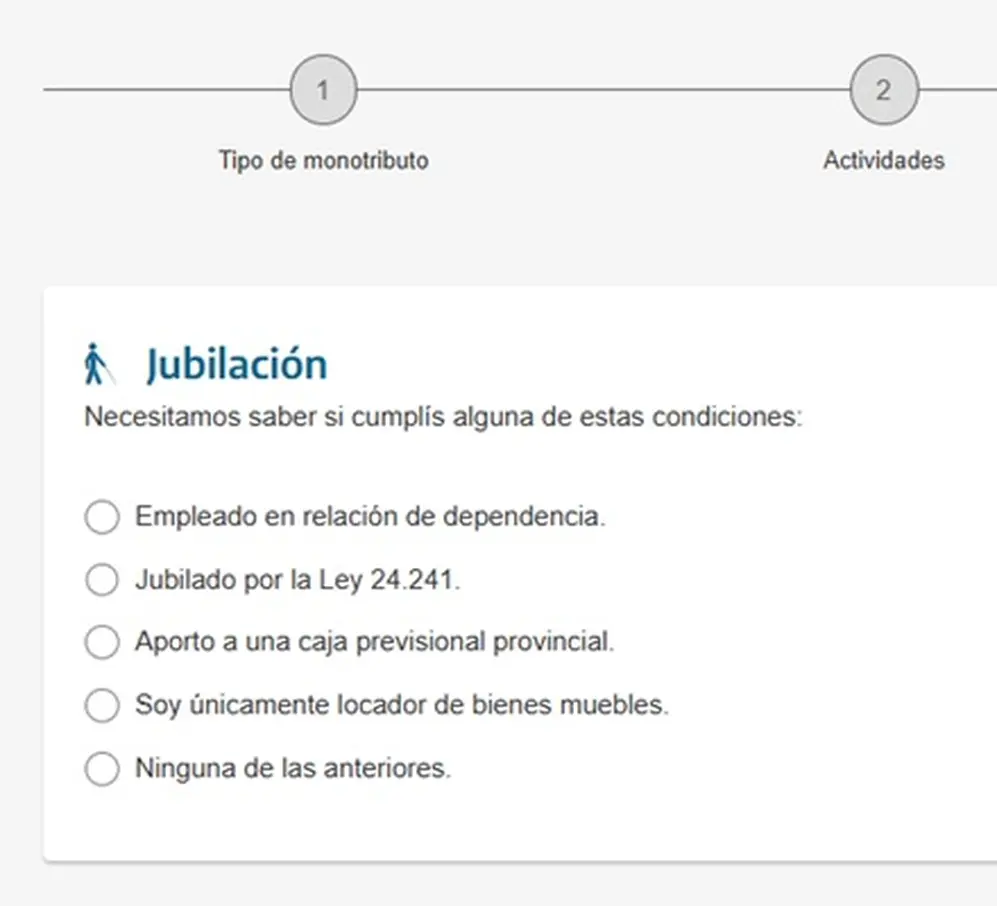 Simulador Monotributo ARCA: aportes