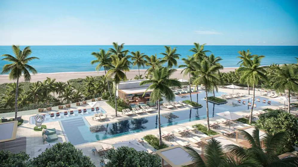 El desarrollo contará con 370 unidades de lujo, diseño náutico y servicios premium de W Hotels 