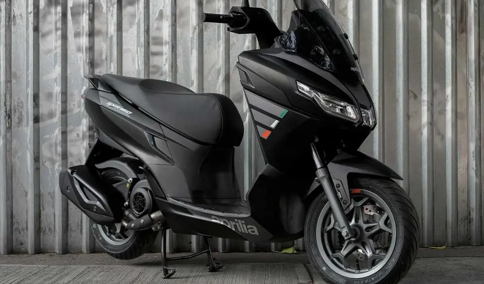 El scooter de Aprilia es ideal para el día a día.