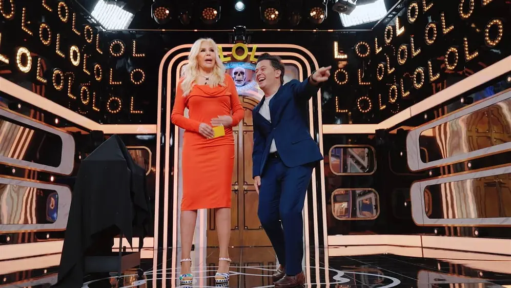 Susana Giménez y Darío Lopilato en LOL: Laughing Out Loud Argentina 2da temporada