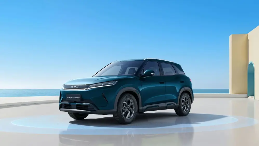 BYD Yuan Pro, es el SUV eléctrico más chico de la marca china.