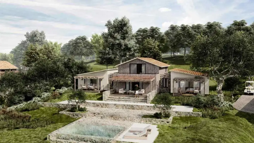 En España, desarrolló Casa Gualba, un proyecto hotelero de lujo en la sierra catalana
