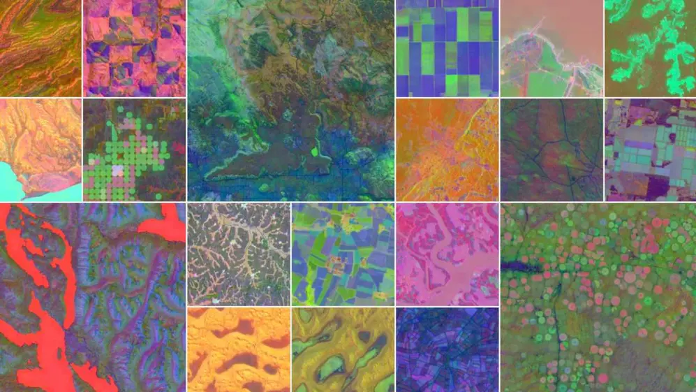 El objetivo de AlphaEarth es integrar cantidades masivas de datos de observación terrestre 