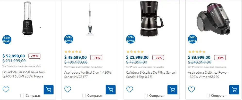 Carrefour tiene descuentos de hasta casi 80% y cuotas fijas