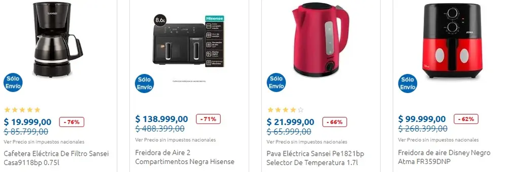Carrefour combina descuentos directos con promociones de hasta 75%.