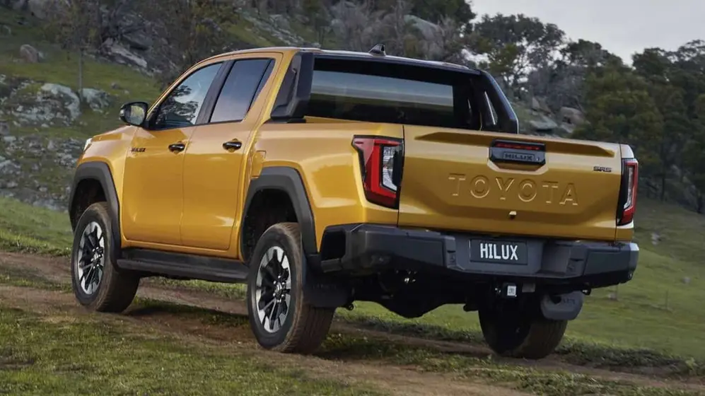 La nueva camioneta tendrá chasis con largueros, como la actual.