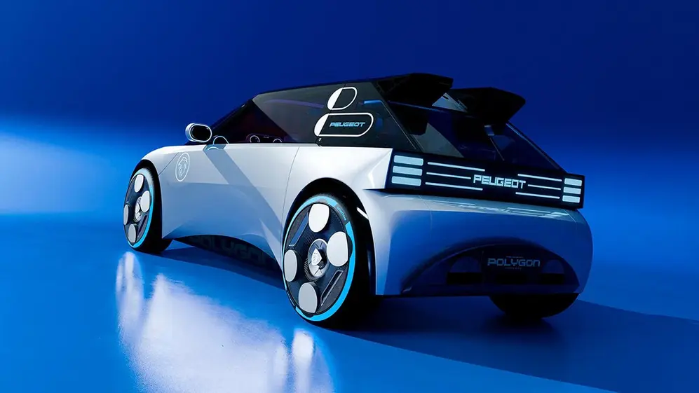 Un futurista hatchback de tres puertas y menos de cuatro metros de largo