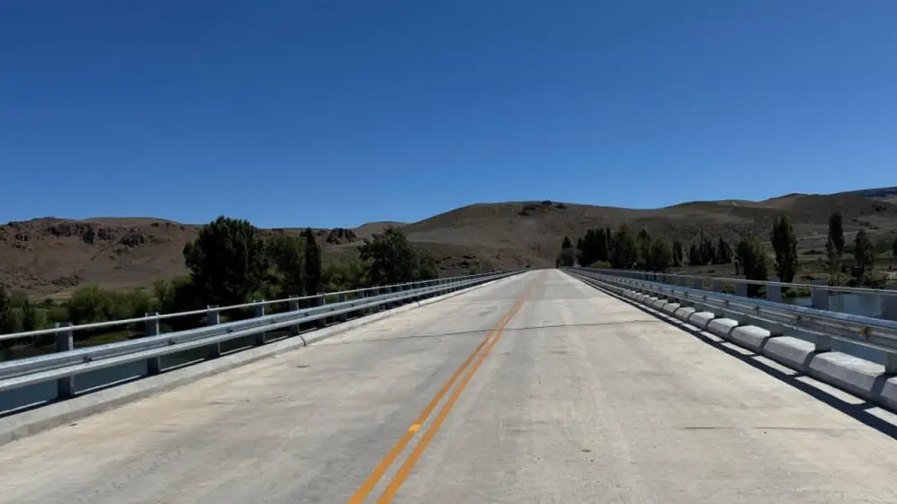 Así quedó el nuevo puente