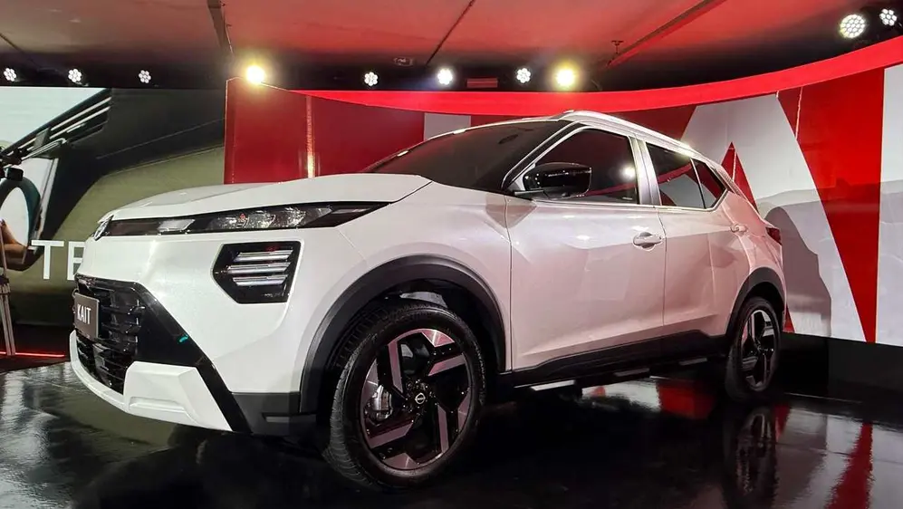 El Nissan Kait llega este año para ubicarse debajo del Kicks.