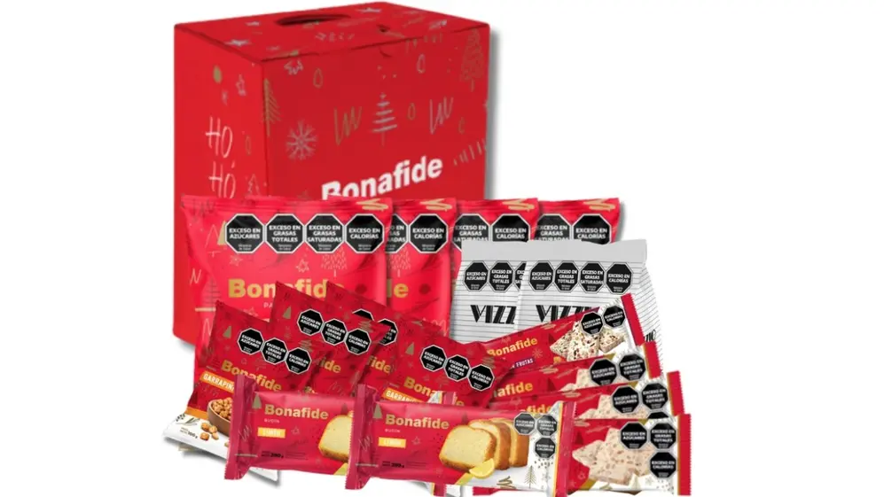 Caja de Navidad de Bonafide.