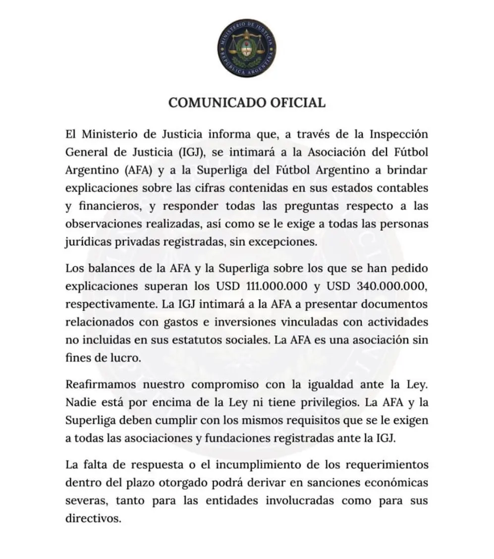 Empresas, testaferros y contratos: el esquema que analiza la Justicia alrededor de la AFA