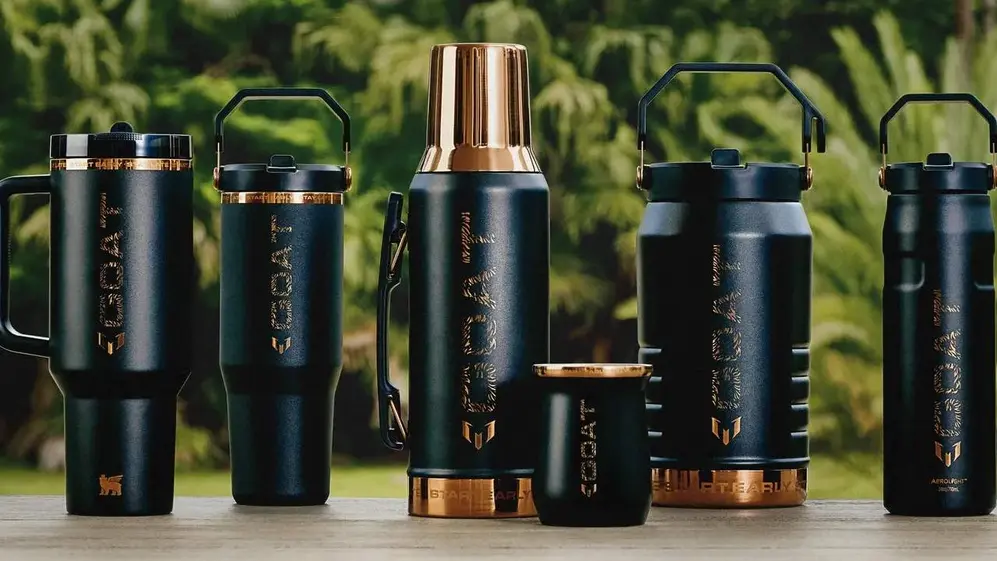 Los productos de la nueva colección de Stanley con Lionel Messi ya están a la venta en Argentina