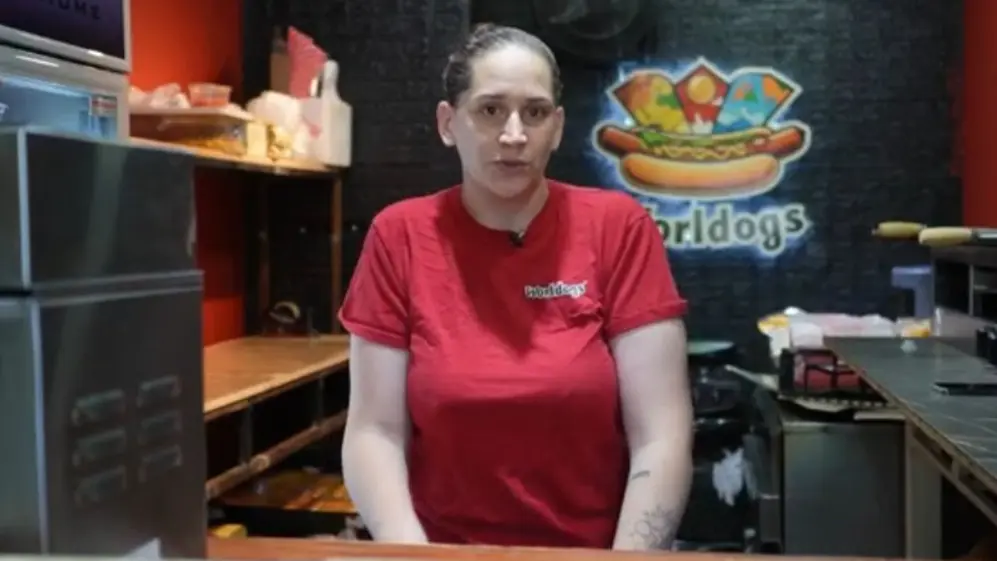 Debora y su emprendimiento para saldar una deuda sideral (FOTO: video TN)