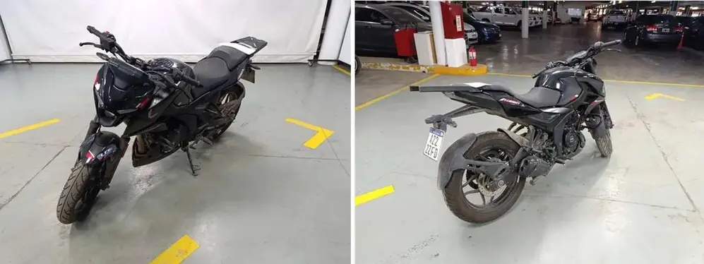 Bajaj Rouser de remate, desde 300.000 pesos.
