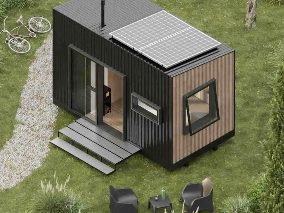 TendráTres modelos: 13 m² para estadías cortas, 20 m² para estancias largas y 28 m² para más espacio