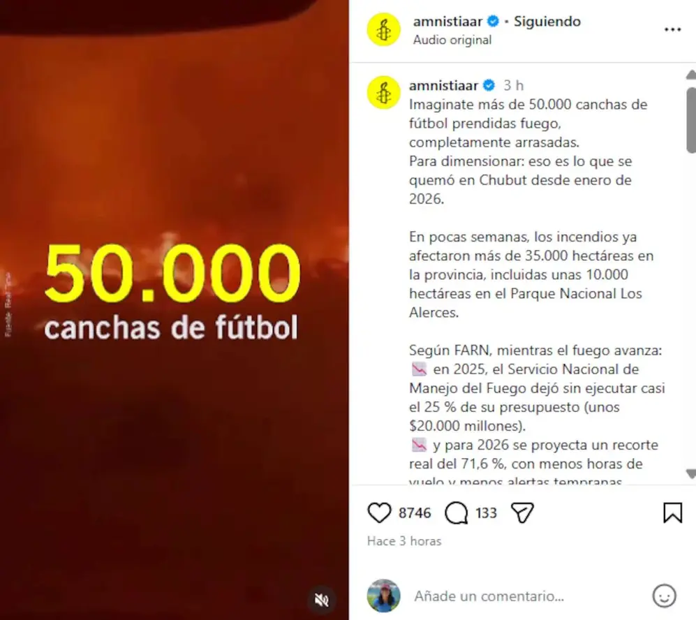 Otro de los mensajes que compartió la artista