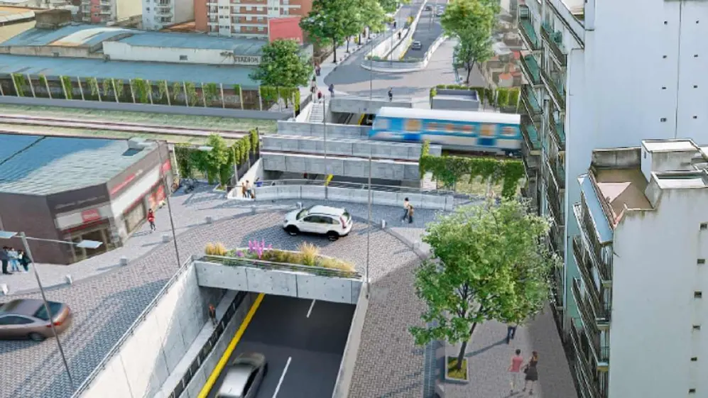 Así quedará el paso bajo nivel en la Avenida Álvarez Thomas