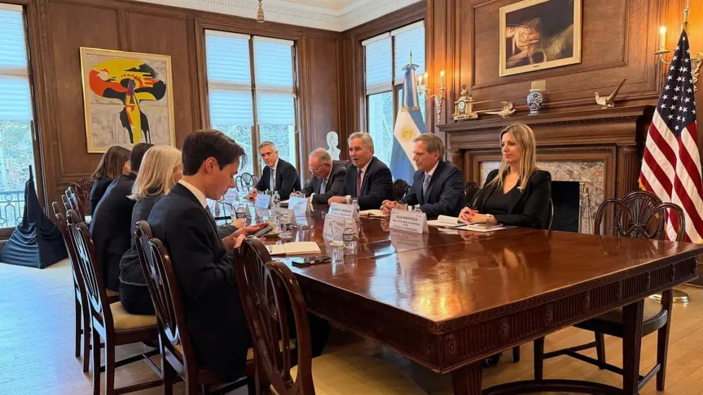 Quirno se reunió con Gary Nagle, CEO global de Glencore, una de las mayores mineras del mundo