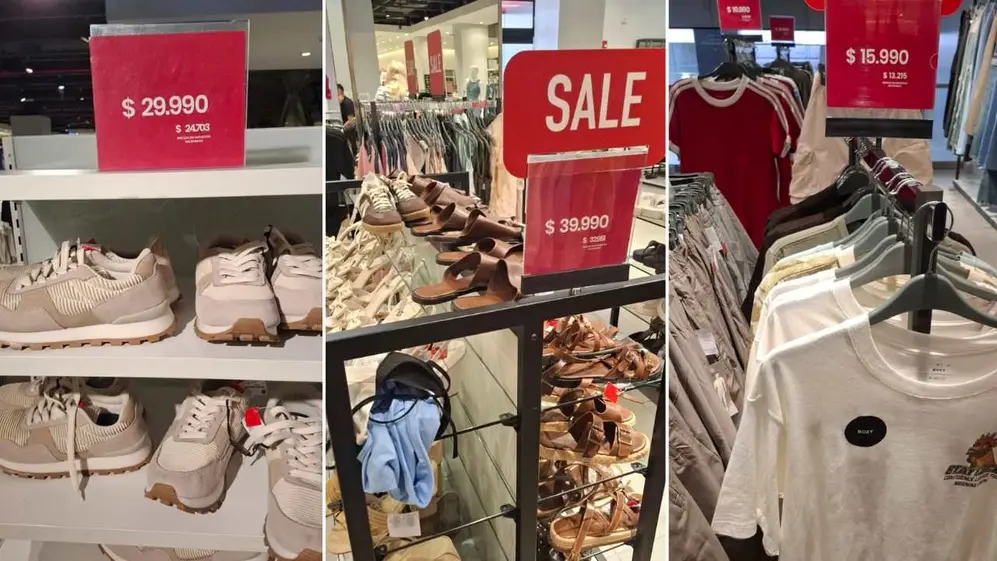 Los precios con descuentos en Renner, la marca de ropa brasileña